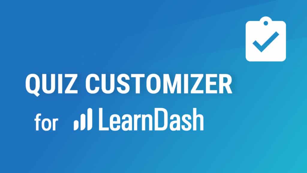 Quiz Customizer for LearnDash